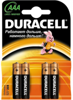 Батарейка LR03 "DURACELL" алкалин / 4 шт.