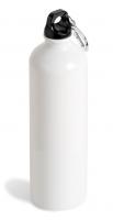 Фляжка-бутылка спортивная алюминиевая 750 мл (25oz), Стандарт, Белый 